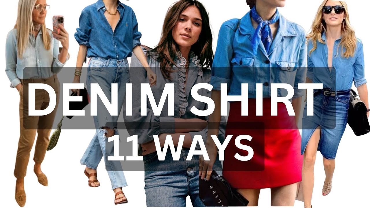 10 Street-Style Approved Ways to Wear (And Shop) the Denim-On-Denim Trend |  Vogue